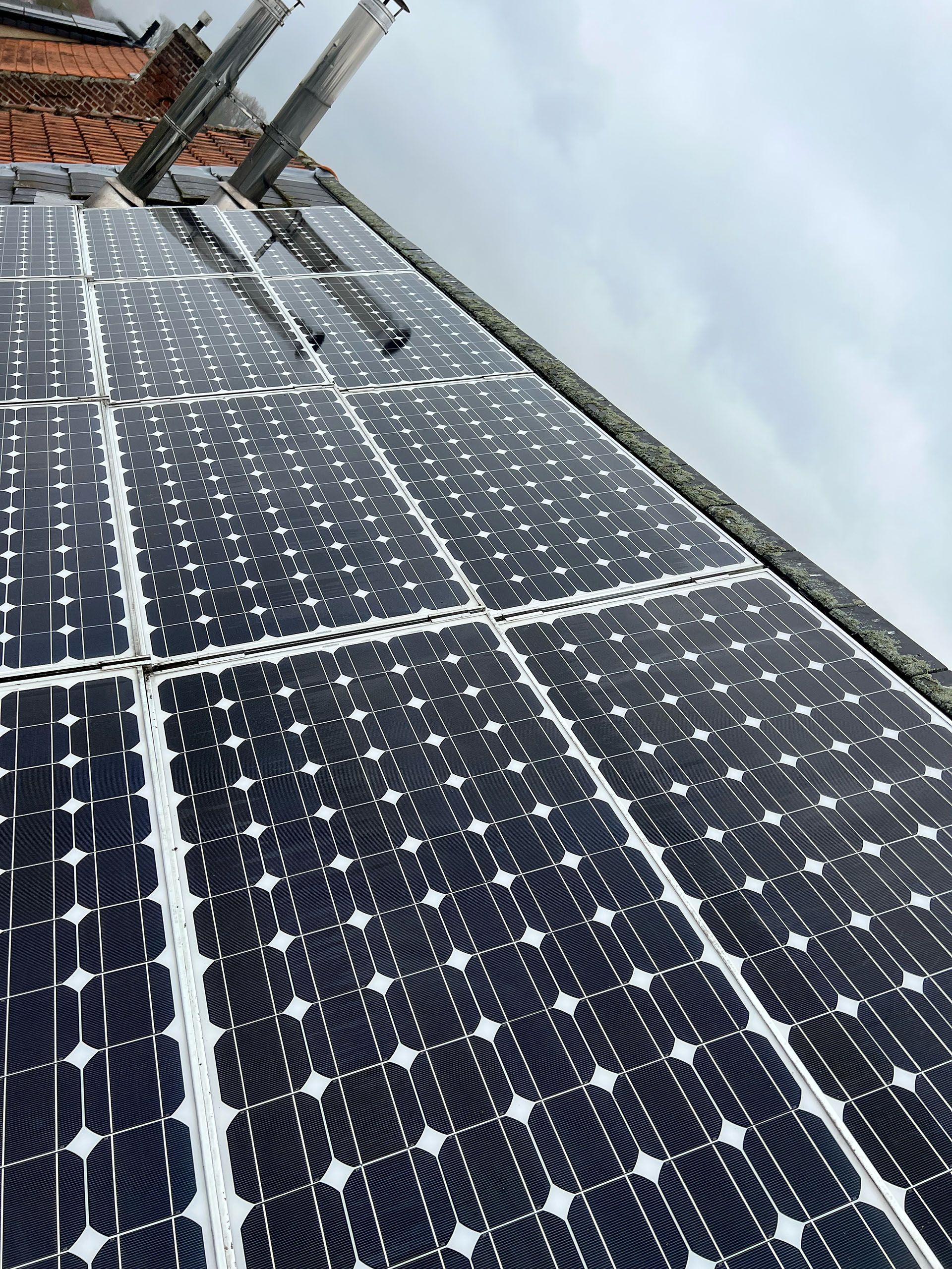 Zonnepanelen reinigen na - project 2