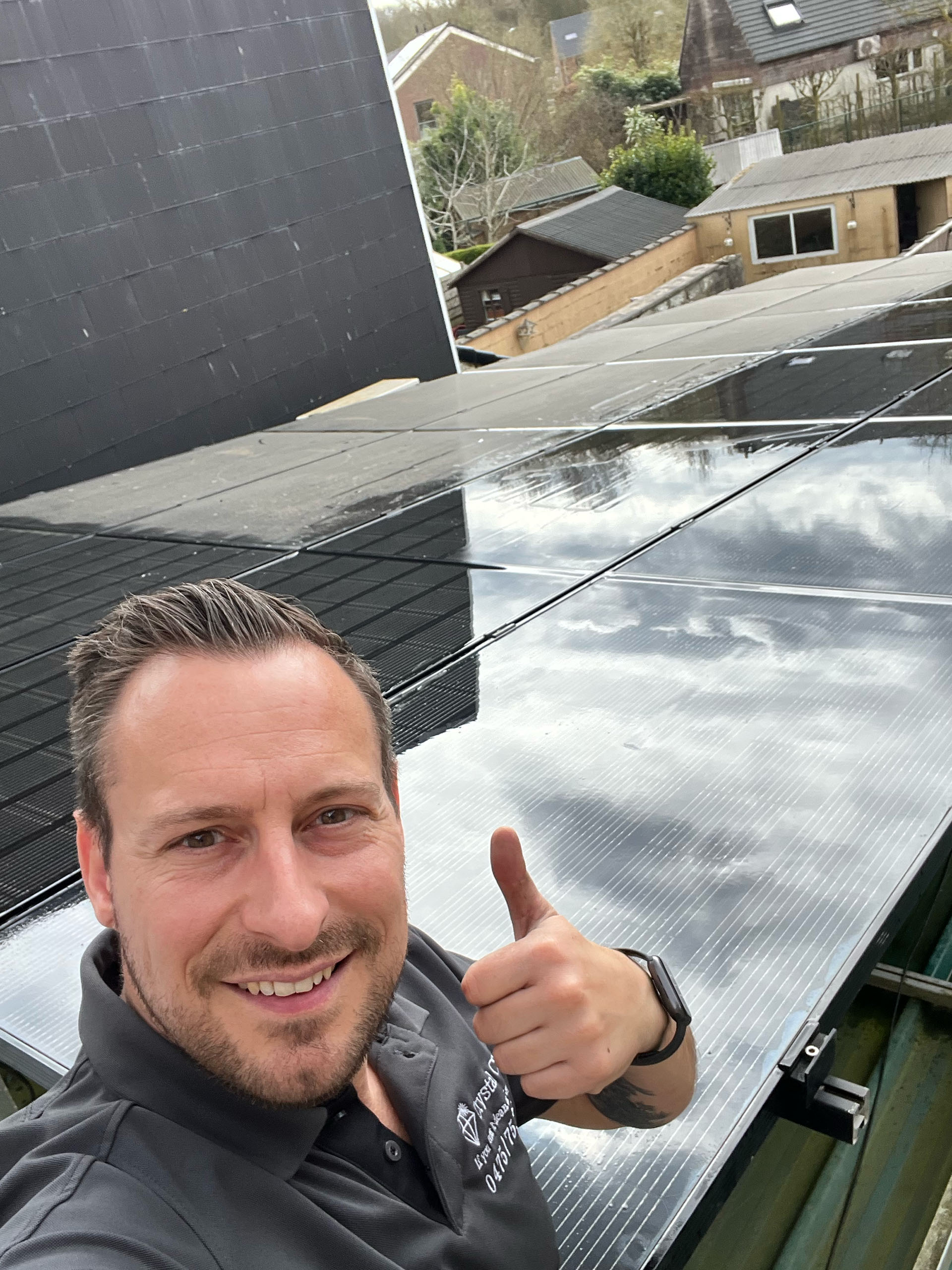 Zonnepanelen reinigen - foto 3
